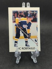 1987 O-PEE-CHEE LUC ROBITAILLE VINTAGE MINI NHL ROOKIE RC HOCKEY CARD #35. rookie card picture