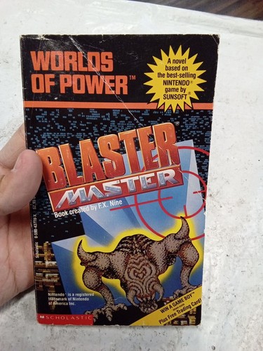 Worlds Of Power Blaster Master Book **GOOD CONDITION** - Picture 2 of 9