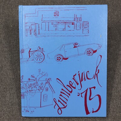 1975 Lumberjack Vandals Klickitat High School Year Book Annual Washington Vtg