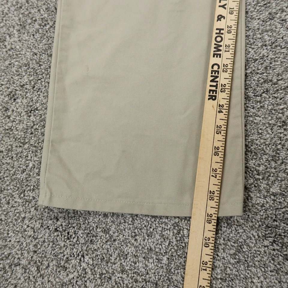 Cintas Pants Womens 12 Beige Khaki Utility Cargo Wide Leg Baggy Workwear Skate - Image 4 of 4