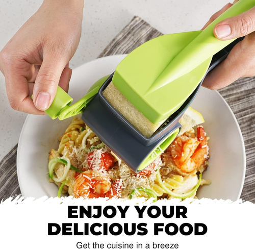 Cheese Grater with Handle, Kitchen Parmesan Cheese Grater - Picture 2 of 12