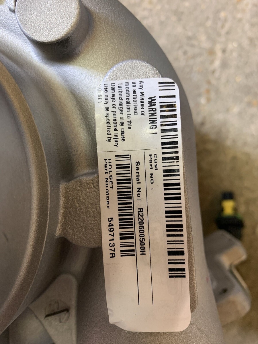 Daf Turbocharger VTG 5497137R, R220600500H, 3775087, 1945273R 