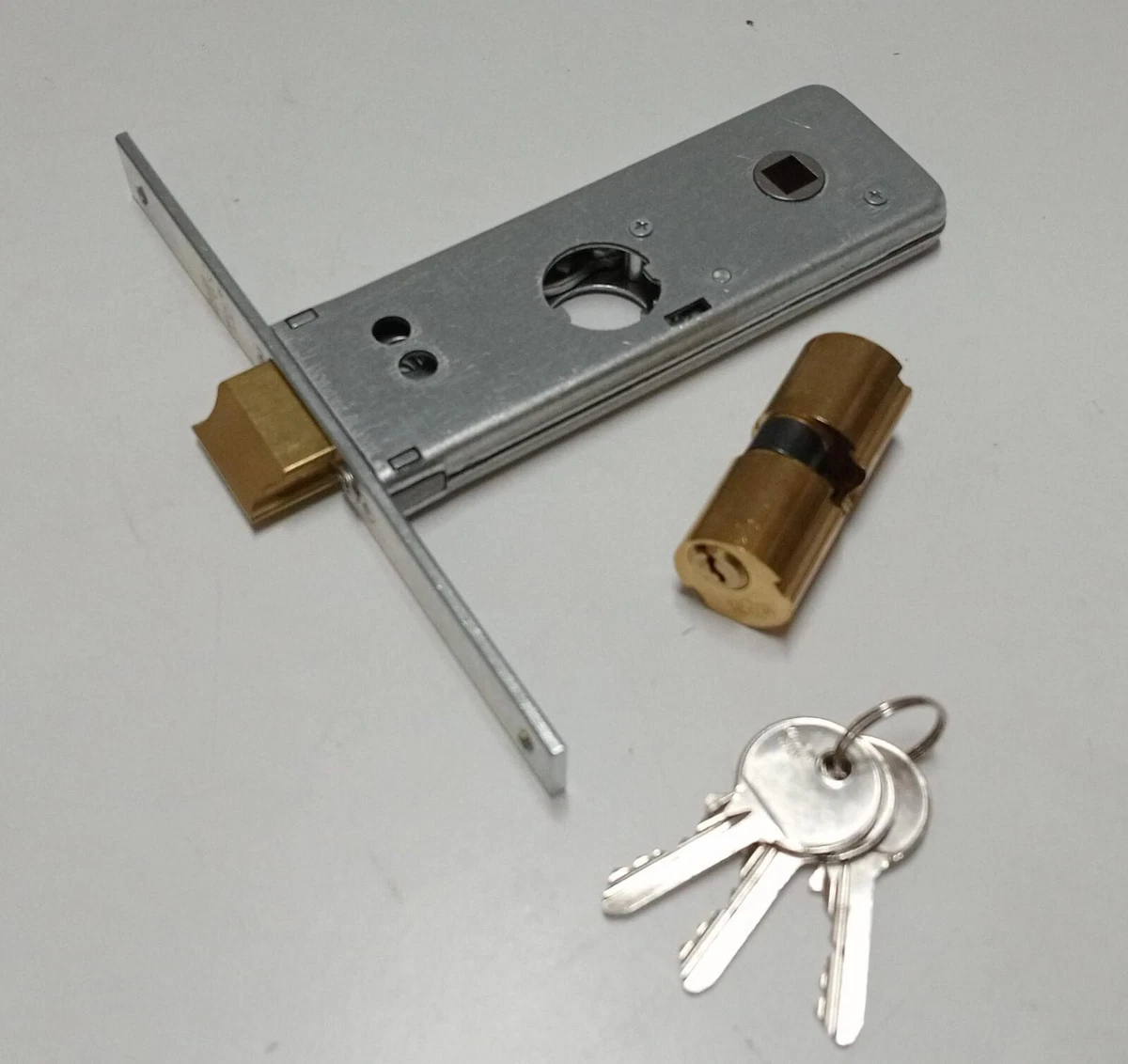 ToniTec Serratura A Cilindro A Incastro, A Destra, 20 X 235 Mm - Foto 3