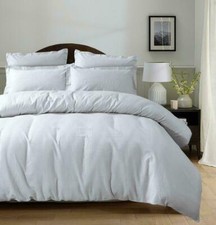 Image of Luxury Style Waffle Pure 100%Cotton Duvet Cover Set with Pillowcase Bedding Set*