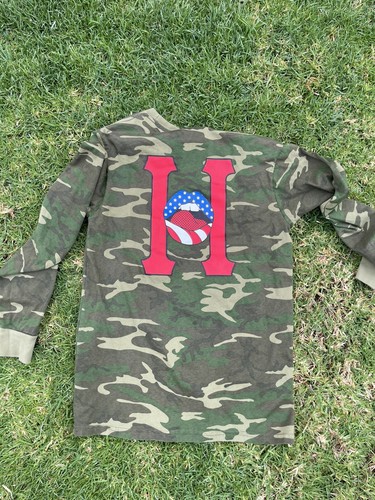 HUF Keith Hufnagel Camouflage T-Shirt Herren Medium Skateboarding Skater - Bild 2 von 4