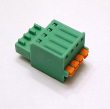 4 Pin - 2.54mm / Pluggable Connector - Spring Terminal Block - Phoenix Plug