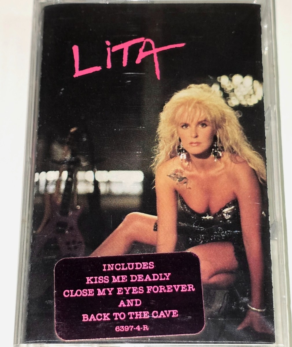 SEALED 1988 LITA FORD TAPE CASSETTE HEAVY METAL GLAM HARD ROCK THE