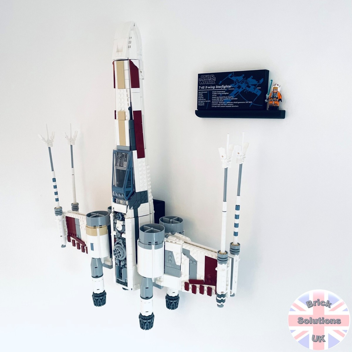 Adjustable Wall Mount for LEGO UCS X-wing Starfighter 75355 | eBay UK