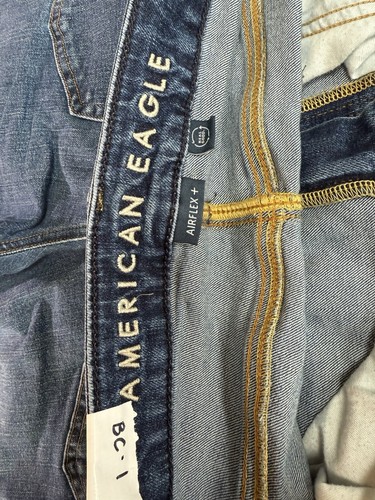 American Eagle Men's 34x34 AirFlex+ Original Bootcut Blue Jeans LN - Picture 5 of 6