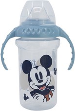 STOR Disney Mickey Mouse Plastic BPA-Free Kids Travel Glass