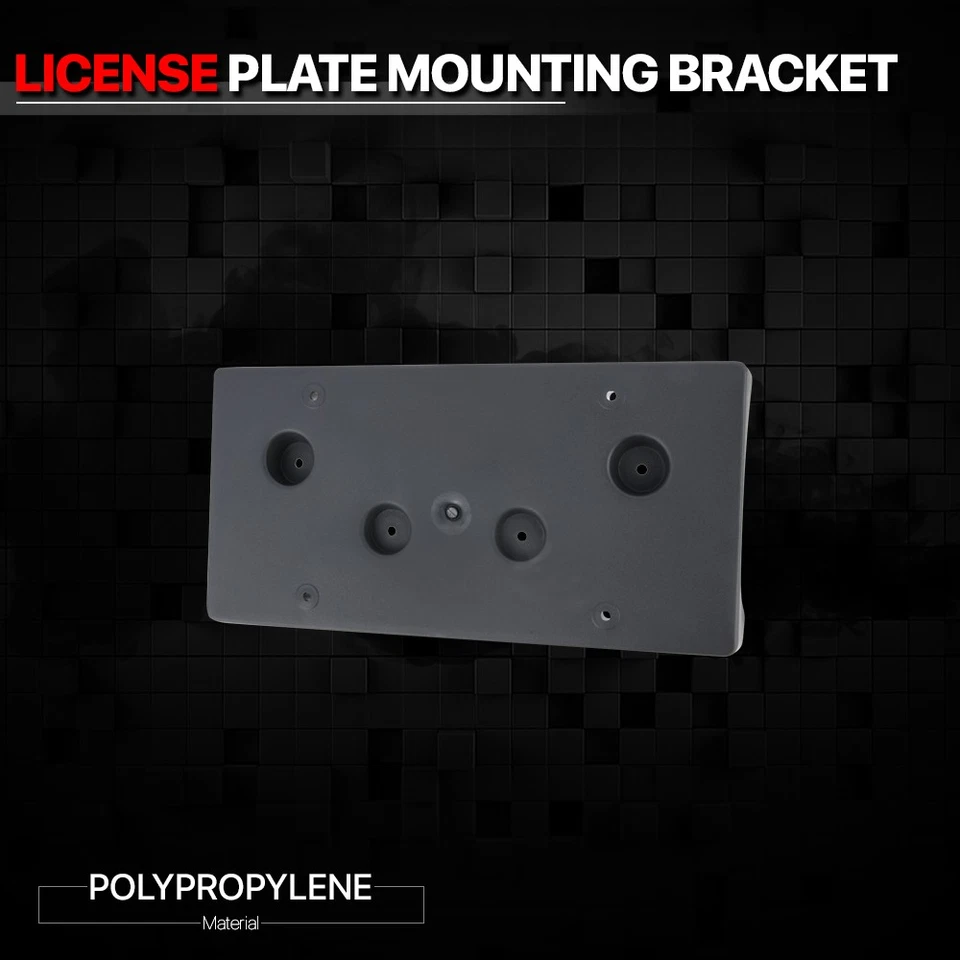 Front Bumper License Plate Mounting Bracket Frame Holder for 08-12 Buick Enclave - Image 2 of 4