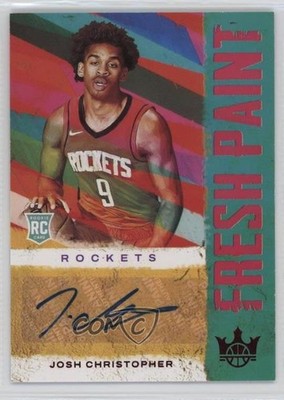 2021-22 Court Kings Fresh Paint Ruby 11/99 Josh Christopher Rookie Auto RC 0x6p