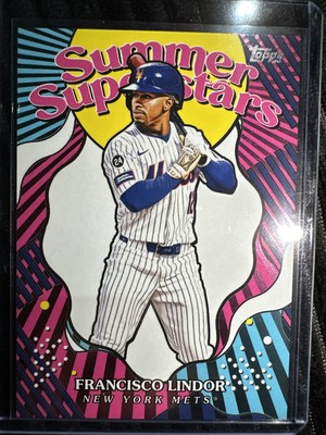 Summer superstars Francisco Lindor SS-27 Topps 2025 Series 2 ￼ | eBay
