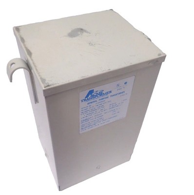 ACME GP TF252520S PRI 190-440 WFC TAPS SEC 120240 5KVa 1 PHASE TRANSFORMER