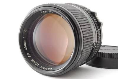 [Near MINT] Canon New FD NFD 85mm f1.8 MF Portrait Lens From JAPAN