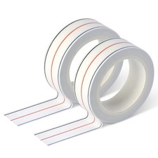 TSSART 1/4" Seam Diagonal Tapes - 10Yard Each Roll 1/4"*2pack, Red