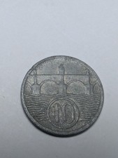 Moneda República Checa Bohemia y Moravia 10 Haleru (Coruña) 