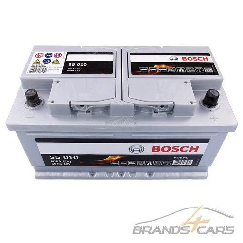 BOSCH AUTOBATTERIE 12V 85Ah STARTERBATTERIE 800A ERSETZT 77AH 79AH 80AH 82AH 84 - Bild 4 von 6