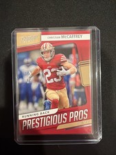 2024 Panini Prestige - Prestigious Pros Christian McCaffrey #PP-CMY