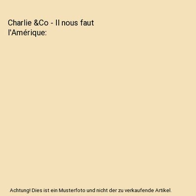 Charlie &Co - Il nous faut l'Amérique, Koffi Kwahulé