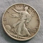 1943 Liberty Walking Half Dollar 50C Silver Coin Circulated Uncertified