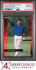 2001 UPPER DECK GOLF TIGER WOODS COLLECTION #TWC10 RC HOF PSA 10