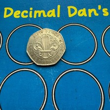 2007 Commemorative 50p Coin - Scouting Movement Be Prepared - Circulated Cond.