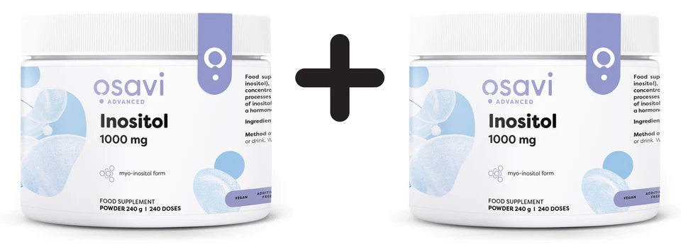 2 x Osavi Inositol, 1000mg - 240g (79,15 EUR/kg)