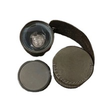 Vtg Ambico Japan V-0315 Video Wide Angle Lens 0.6X Threaded Mount w/ Case Caps