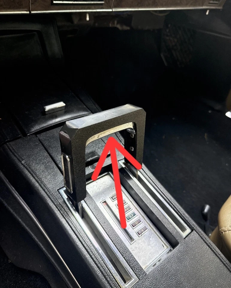 Ford Galaxy 500 XL 1968-1971 lanzamiento de palanca de cambios  Foto 2 de 4