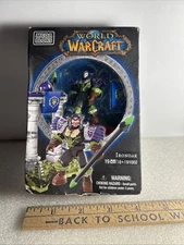 Mega Bloks World Of Warcraft Night Elf Druid Ironoak New In Sealed Box 2012