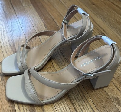 lisa vicky shoes Violet-V Tan Camel Size 7.5 M