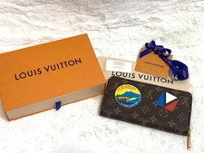 Louis Vuitton Monogram Vivienne Patch Round Zipper Long Wallet