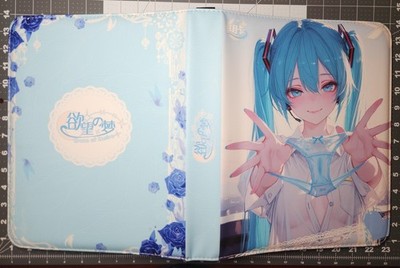 Dream of Desire: Goddess Story - Hatsune Miku -9 Pocket Large Binder Anime Waifu