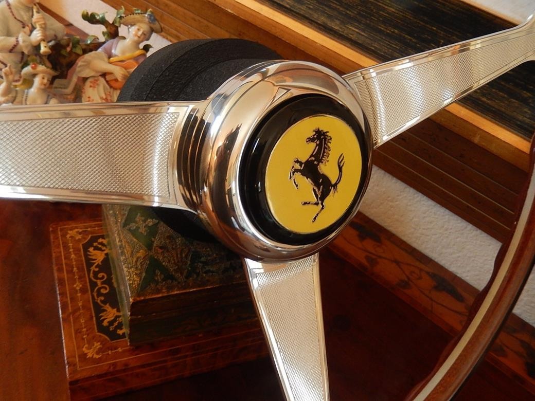 FERRARI 355 - 360 - 456 NARDI Steering Wheel Wood  15"  + Original Hub NOS NEW