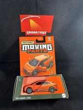 2022 Jaguar I-Pace Orange 2024 Matchbox Moving Parts Case P