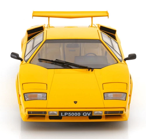 KK Scale 1:12 LAMBORGHINI COUNTACH LP 5000S QV YELLOW 1985 - KKDC120144 - Imagen 6 de 10