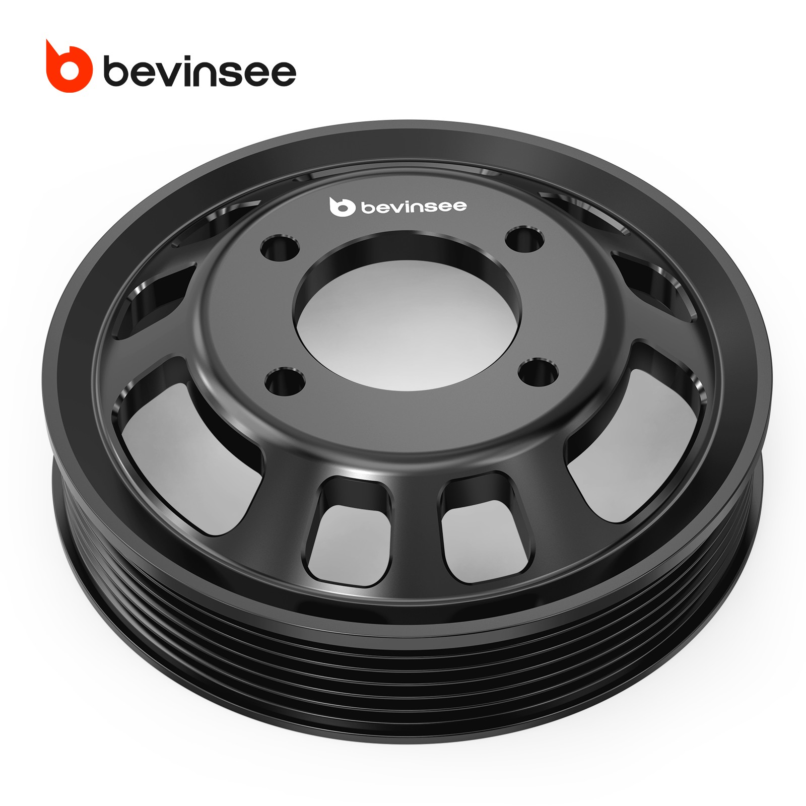 Aluminum Water Pump Pulley For BMW E39 528i M52 1997-1998 E34 525i M50 1992-1995