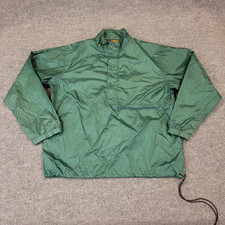 VTG Eddie Bauer Pullover Windbreaker Anorak Men XL Nylon Acrylic Coating 80s 90s