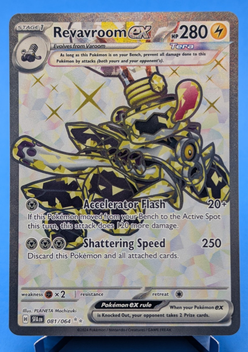 Revavroom ex 81/64 Pokémon TCG 2024 Ultra Rare Shrouded Fable Near Mint