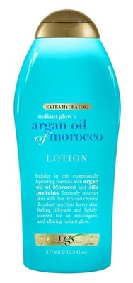 (3 PACK) Ogx Body Lotion Argan Oil Of Morocco Extra Hydrating 19.5oz
