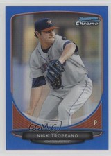 2013 Bowman Chrome Prospects Blue Refractor 141/250 Nick Tropeano #BCP179 z7h
