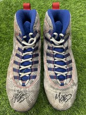 Mookie Betts LA Dodgers Jordan 10 Game Used Cleats MLB Auth Signed