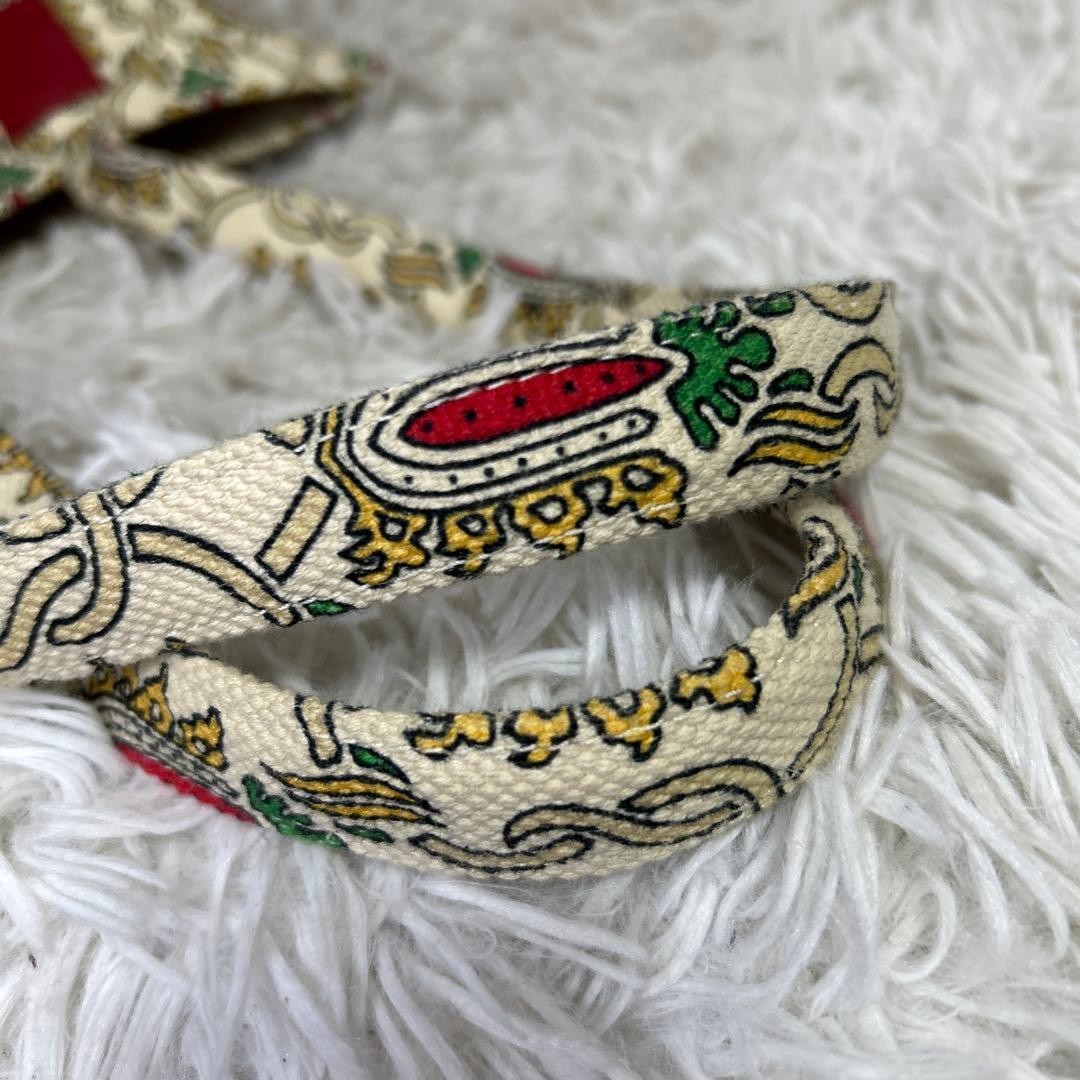 GUCCI Garden Tote Bag White Canvas Unisex A4 Limited Edition Authentic thumbnail 14