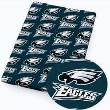 Eagles FAUX LEATHER SHEET 8" x 12" 1203396 Football Philadelphia SMOOTH TEXTURE