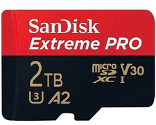 SANDISK EXTREME PRO 2TB Micro SD MicroSDXC Memory Card