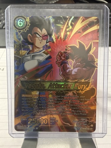 Vegeta, Attacker Fury BT29-146 Dragon Ball Super Fearsome Rivals card