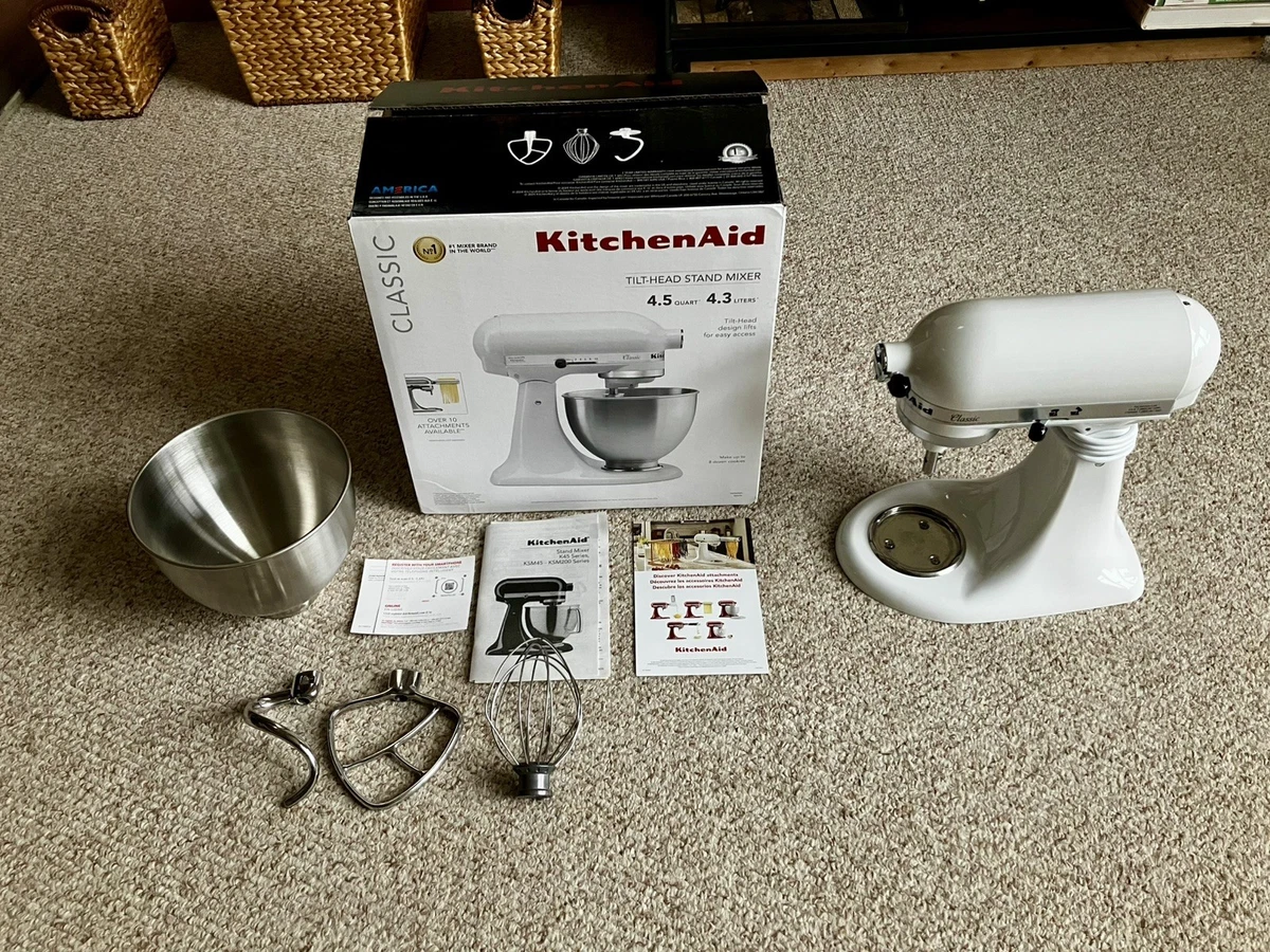 Kitchenaid Mixer K45sswh for sale - eBay