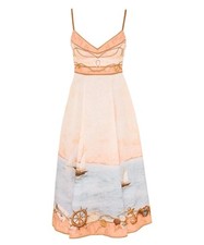 Zimmermann Scarborough Picnic Midi Dress AU2