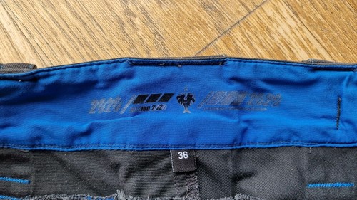 Engelbert Strauss Short e.s.motion 2020, Damen Gr. 36 graphit enzianblau 65562 - Bild 3 von 4